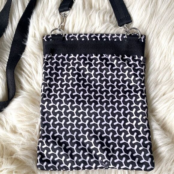 Lesportsac Deluxe Everyday bag Peppercorn, adjustable crossbody- New w/o tag - Picture 4 of 7